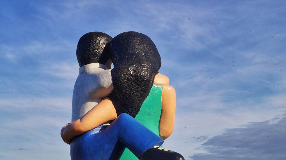 Statue des amoureux, Puerto Montt, Chili