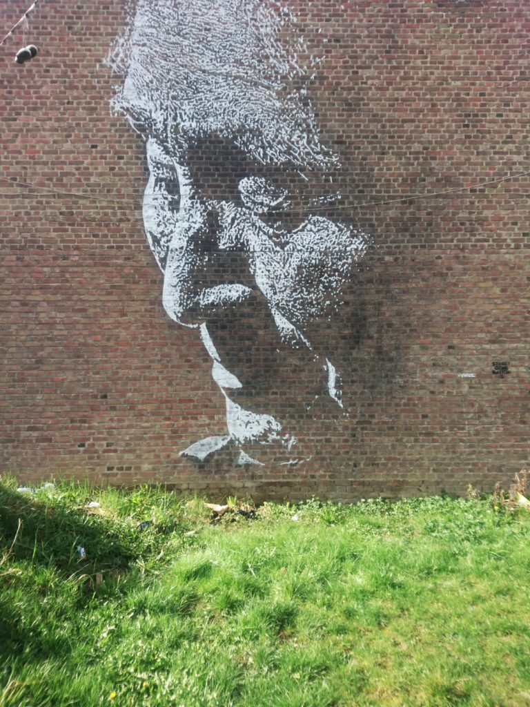 Street art dans les rues de Roubaix, Hauts de France, France