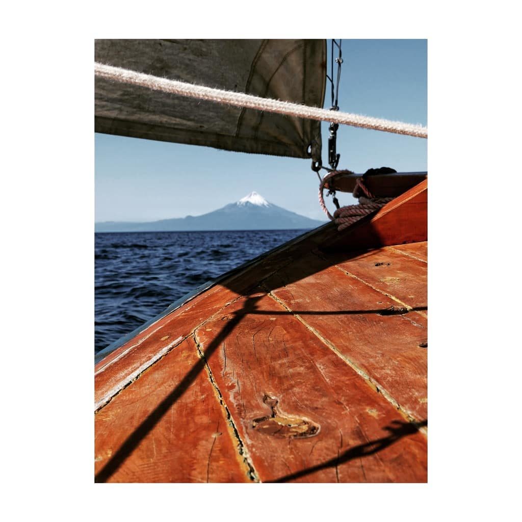 Volcan Osorno vu depuis le Lac Llanquihue, Chili